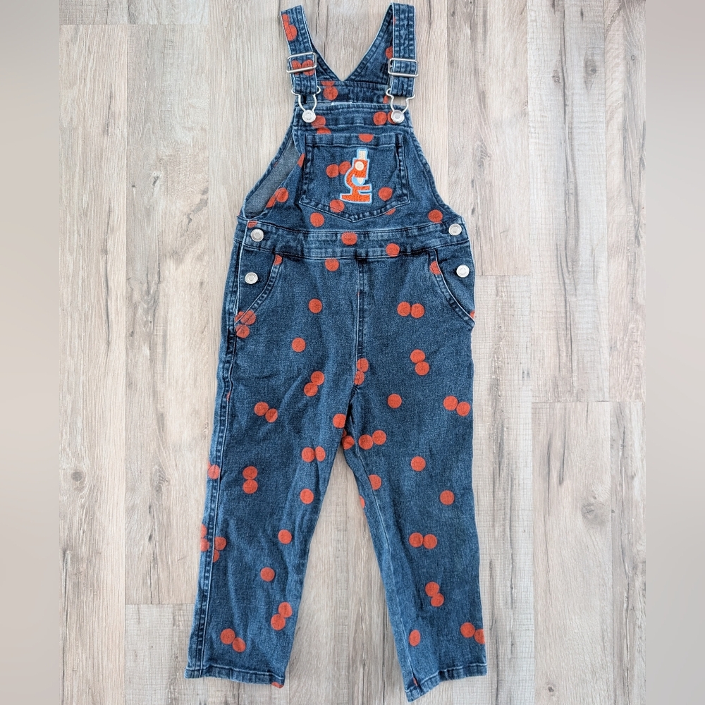 Christian Robinson Target Denim Microscope Overalls, 3T (V2)